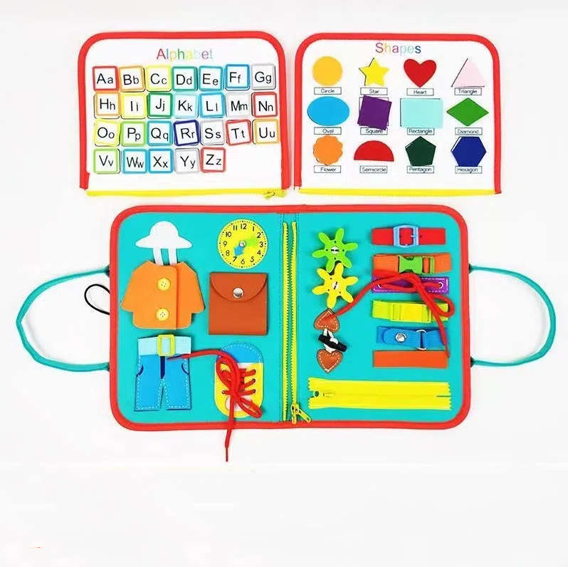 Handheld felt learning board, early education board, cross-border felt early education teaching aids, children's puzzle toys, dr by eprolo