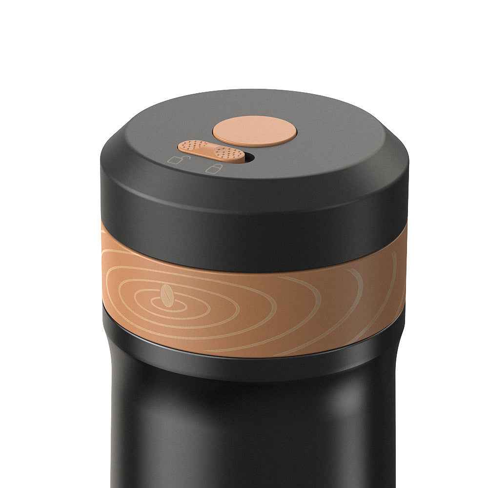 Portable Wireless Coffee Insulation French Press Espresso Capsule Coffee Maker Handheld Car Heating Coffee Cup by eprolo