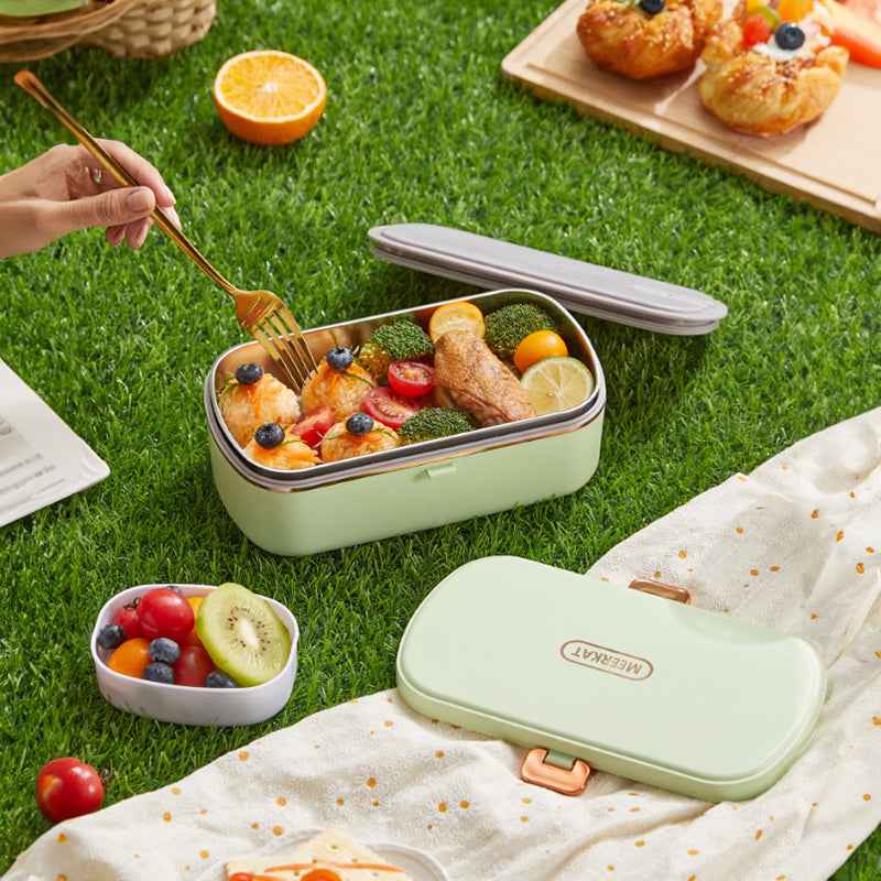900ML Portable Electric Lunch Box for Office Workers. Self - heating, steaming, cooking, with heat preservation by eprolo