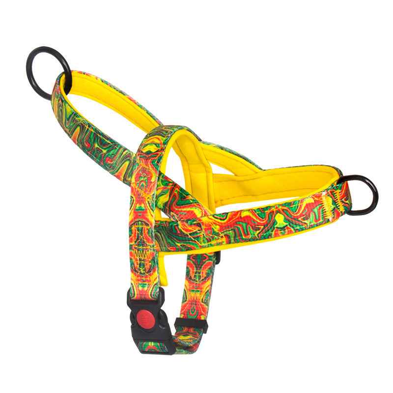 Dog Harness with Anti-Pulling Feature for Medium and Large Breeds, Lab, Golden Retriever, Dog Leash, Dog Chain by eprolo