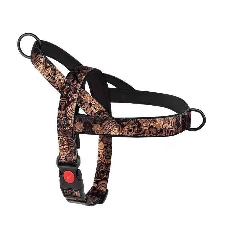 Dog Harness with Anti-Pulling Feature for Medium and Large Breeds, Lab, Golden Retriever, Dog Leash, Dog Chain by eprolo