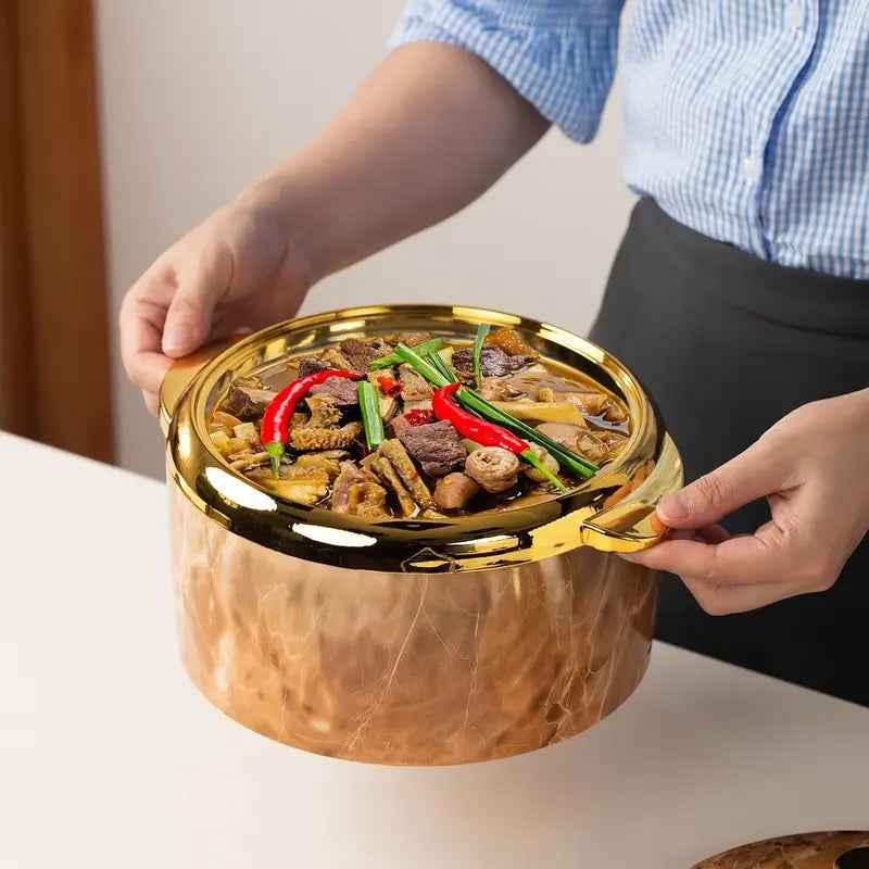 3-Piece Insulated Food Container Set (1.5L, 2L, 2.5L) - Ideal for Ramadan Celebrations, Weddings, Family Gatherings & More by eprolo