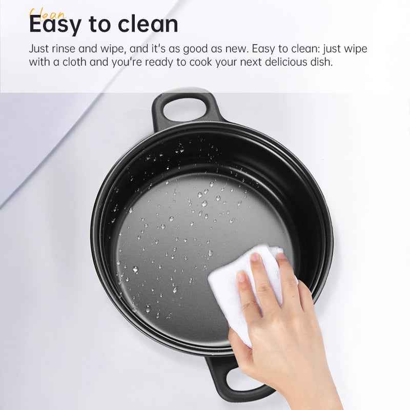 13-Piece Premium Non-Stick Cookware Set: Frying Pans, Casserole, Wok, Multi-Func, Stylish, Durable, Outdoor-Ready by eprolo