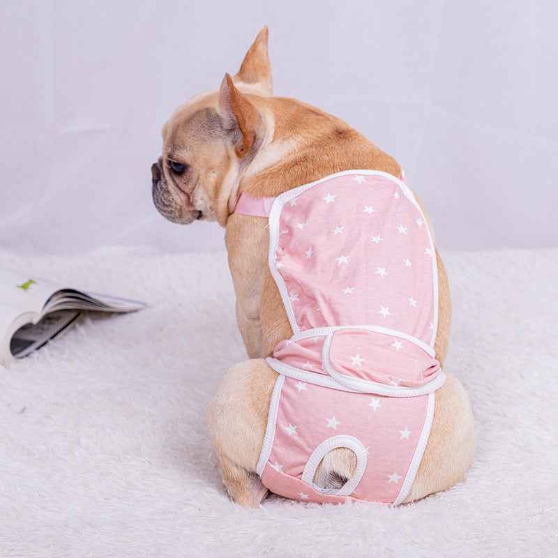 Female Teddy corgi Puppy Pug Menstrual Pet Safety Pants by eprolo