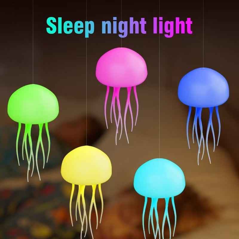 Enchanting Sound-Activated Jellyfish Lamp for a Captivating Ambiance by eprolo