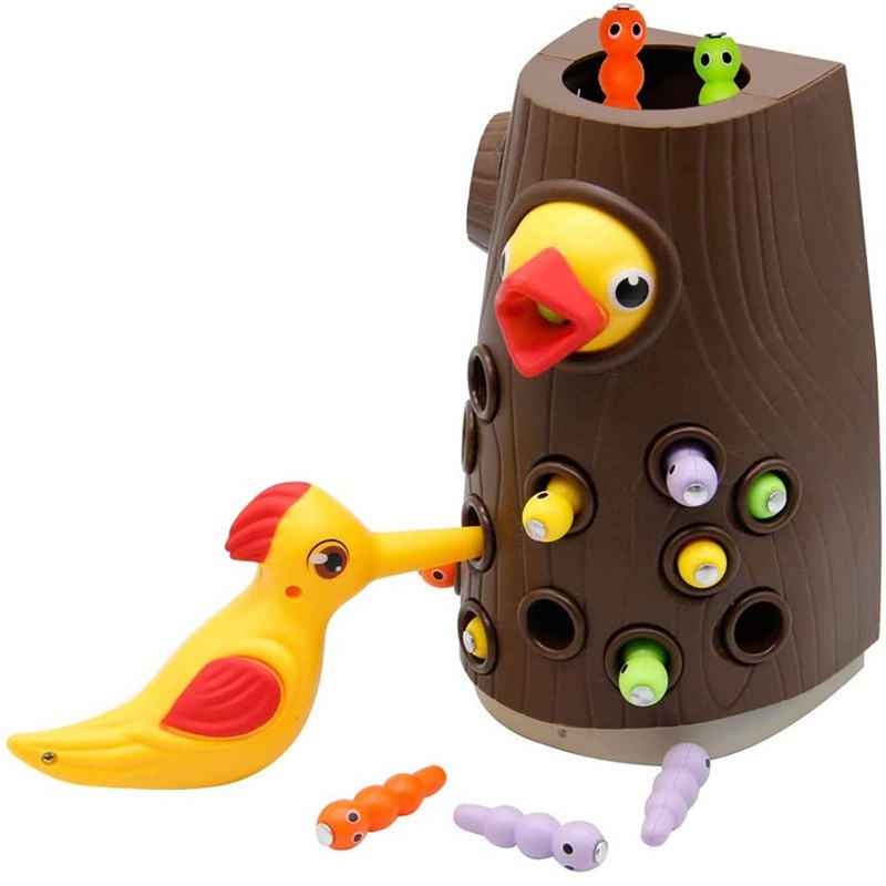 Woodpecker Toys Fishing Games: Fun & Educational Magnetic Play for Kids by eprolo