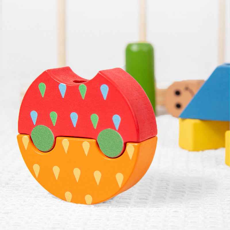 Creative building blocks, children's puzzle board games, kindergarten enlightenment, early education, puzzle toys, gifts by eprolo