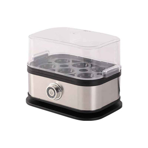 200W Power Eggs Boiler Space Saving Auto Shut-Off Smart Egg Cooker 6 Eggs Capacity Stainless Steel Rapid Egg Cooker by eprolo