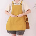 Water-Resistant Unisex Kitchen Apron for Home and Coffee Shop Use by eprolo
