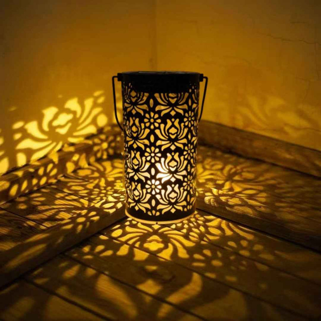 Illuminate Your Garden with the Solar Sunflower Lantern by eprolo