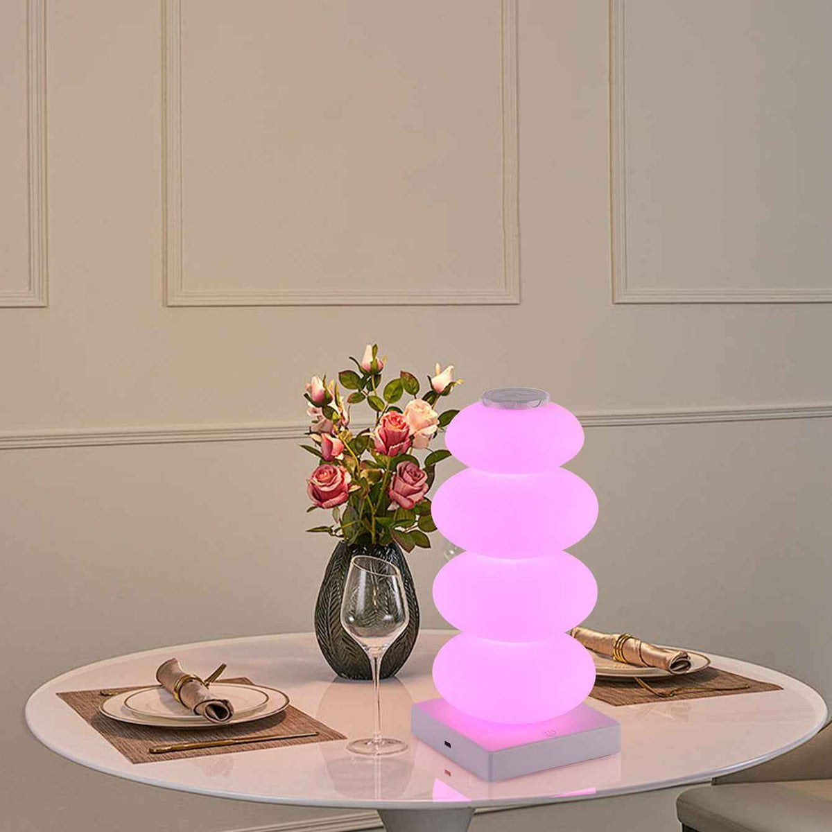 Transform Your Space with Our Colorful Romantic Mood Desk Lamp by eprolo