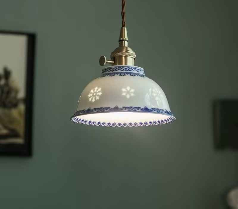 Elegant Blue and White Chandelier for a Stunning Home Transformation by eprolo