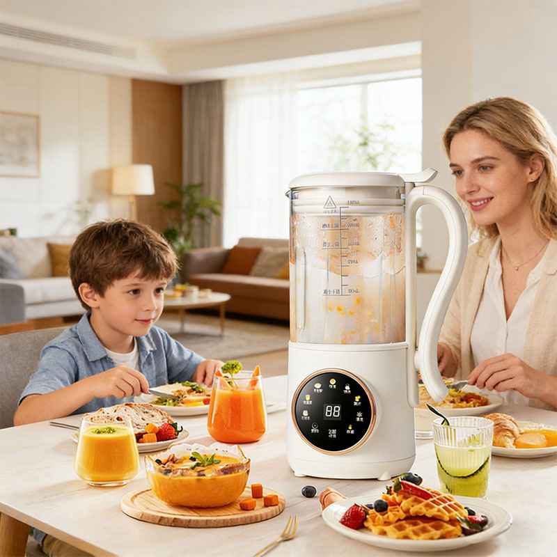 1.4L Nuts Milk Maker, Juicer and Soy Milk Machine with 16 Blades for Plant-Based Drinks, Oatmeal, Almond, Grains, and Beverages by eprolo