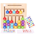 Children's digital maze walking blocks logical thinking puzzle toys early education intelligence development teaching aids by eprolo