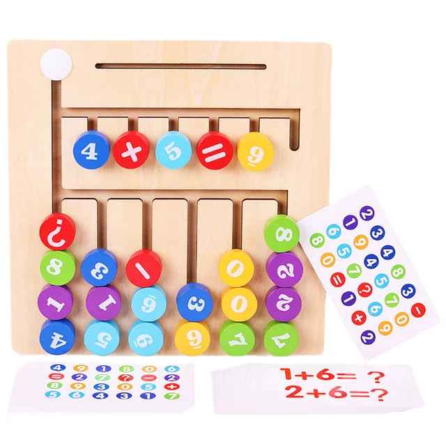 Children's digital maze walking blocks logical thinking puzzle toys early education intelligence development teaching aids by eprolo