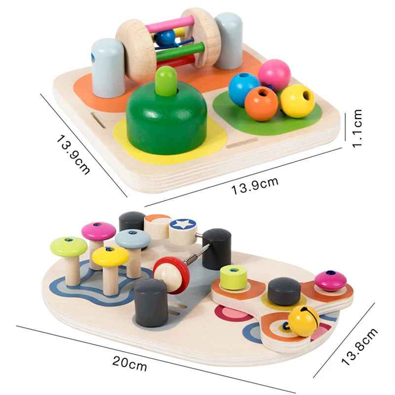 Montessori teaching aids early childhood education boards toys children's senses by eprolo