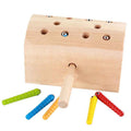Wooden Bug Catch Game For Young Children Montessori Early Education Parent-Child Interactive Game Kindergarten Early Education Teaching Aids by eprolo