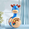 Little Deer Tumbler Children's Puzzle Early Education Toy Baby Soothing and Soothing Cartoon Shaped Cute Dinosaur by eprolo