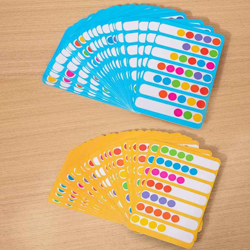 Montessori enlightenment early education clip ball classification game children's color matching toy by eprolo