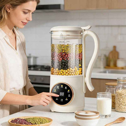 1.4L Nuts Milk Maker, Juicer and Soy Milk Machine with 16 Blades for Plant-Based Drinks, Oatmeal, Almond, Grains, and Beverages by eprolo
