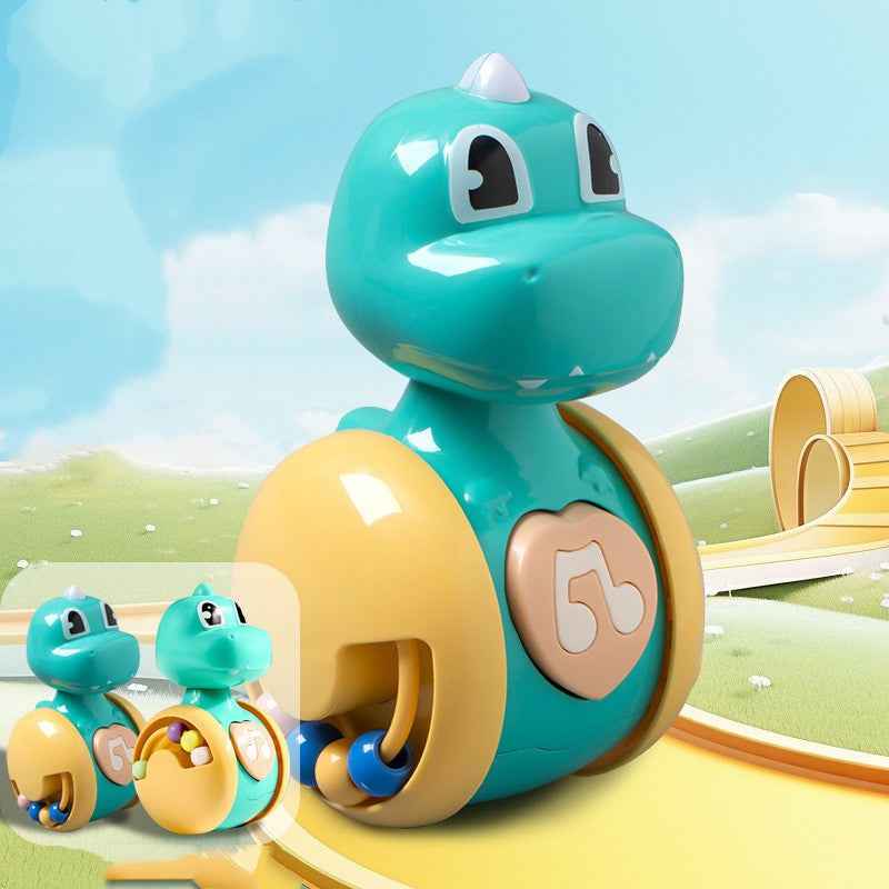 Little Deer Tumbler Children's Puzzle Early Education Toy Baby Soothing and Soothing Cartoon Shaped Cute Dinosaur by eprolo