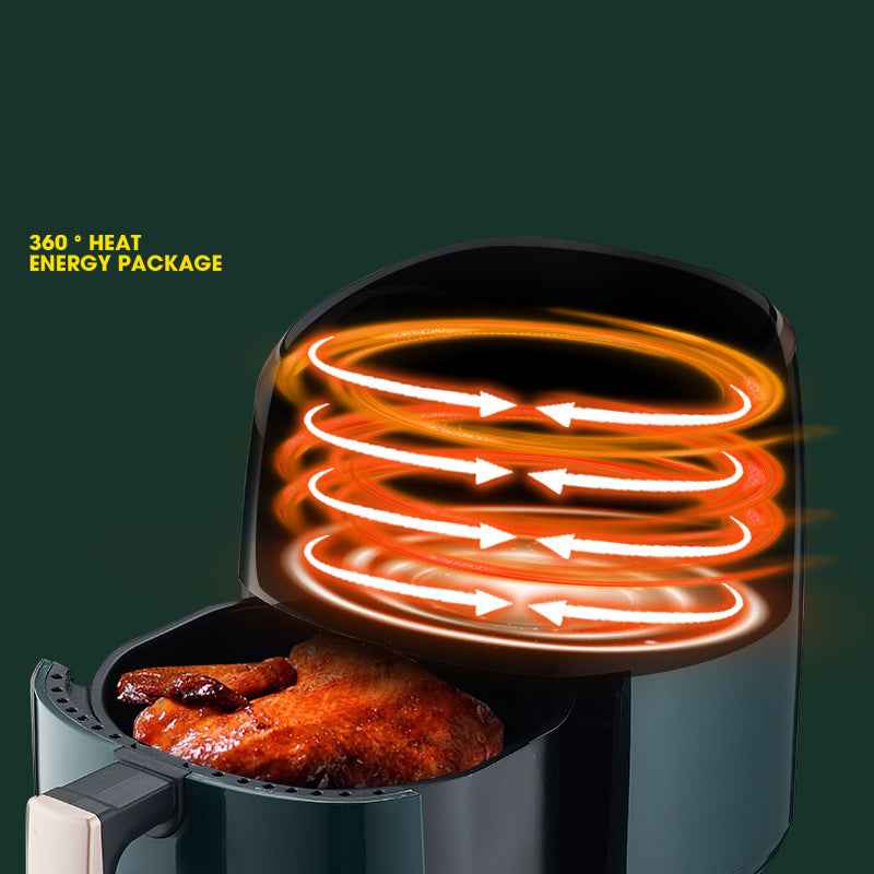 Visual Air Fryer Electromechanical Fryer Electric Oven Large Capacity Air Fryer 3.5L European Version by eprolo