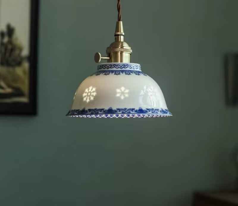 Elegant Blue and White Chandelier for a Stunning Home Transformation by eprolo