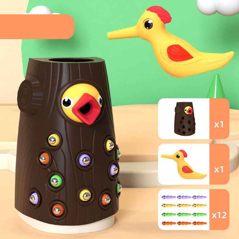 Woodpecker Toys Fishing Games: Fun & Educational Magnetic Play for Kids by eprolo