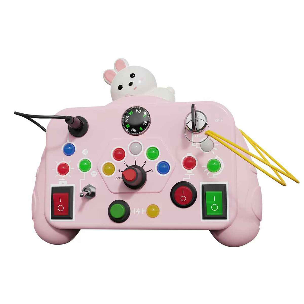 Montessori early childhood education toy Huarongdao LCD display puzzle game machine thinking by eprolo
